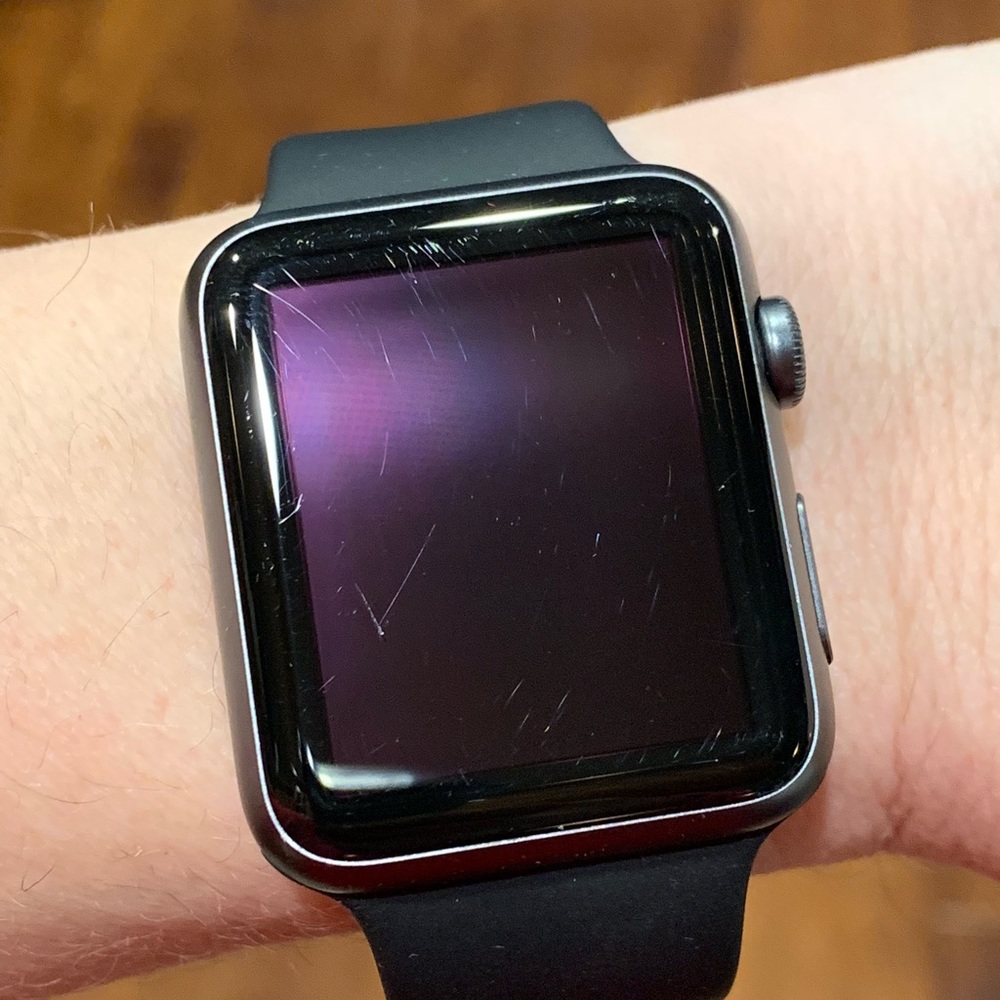 Sold Apple Watch series 1 42mm space gray